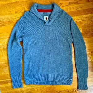 Relwen Shawl Collar Merino Wool Sweater (L)
